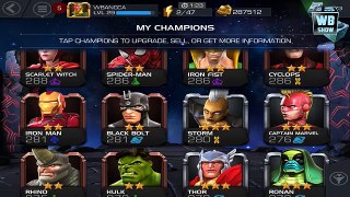 Marvel: Contest of Champions - Captain Marvel Super Move Review [iPad/Android]