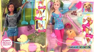 Poupée Barbie et son chien Taffy Histoire de Jouets