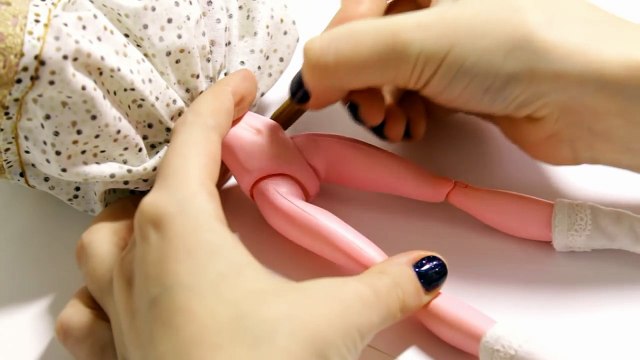 КАК СШИТЬ НИЖНЕЕ БЕЛЬЕ ♡ Панталончики ♡ ДЛЯ КУКОЛ ♡ Как сделать одежду для куклы ♡ FOR DOLLS