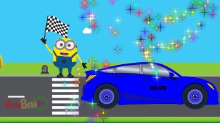 Learn Colors For Children With Cars For Kids Videos | Sports Car | BinBin Tv