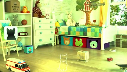 Baby Learn Colors With My Little Kitten | Pet Care Colours For Kids Animation Cartoon Compilation