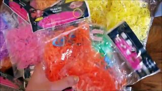 ОБЗОР РЕЗИНОК! Распаковываем огромную посылку резинок RAINBOW LOOM