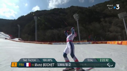 Slalom Géant Femmes : Le Hat-Trick pour Marie Bochet ! - Jeux Paralympiques