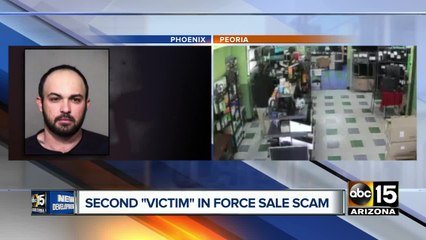 Second victim in force sale scam steps forward