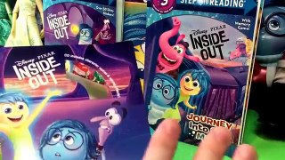 QuakeToys Story Time Disney Pixar Inside Out Movie Book Joy Sadness Disgust Anger Fear Bing Bong