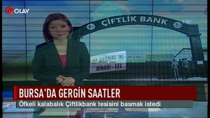 Bursa'da gergin saatler