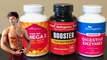 OMEGA 3 FISH OIL, TESTOSTERONE BOOSTING & DIGESTIVE ENZYME SUPPLEMENTS | Fit Now with Basedow