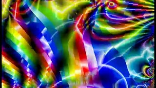 Psychedelic Ribbonfinity Fractal Animation