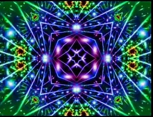 Psychedelic Kaleidoscope Fractal Animation