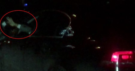 İstanbul'da Otomobilden Para Saçan Sürücü Hayrete Düşürdü