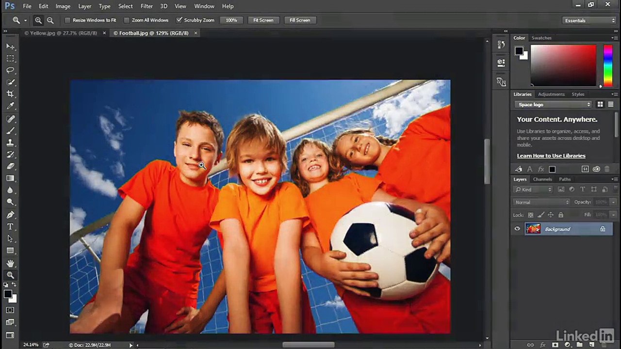 Adobe Photoshop Tutorial Part 9 | Lynda.com