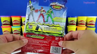 GIANT GREEN RANGER Surprise Egg Play Doh - Mighty Morphin Power Rangers Toys & Surprises