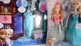 Frozen Elsa cambio de look RADICAL en su armario de Princesas - Juguetes de Frozen