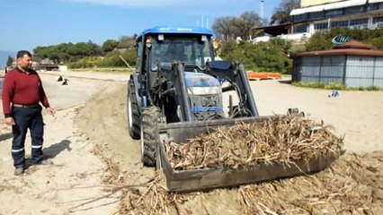 Balıkesir'de plajlar yaza hazırlanıyor