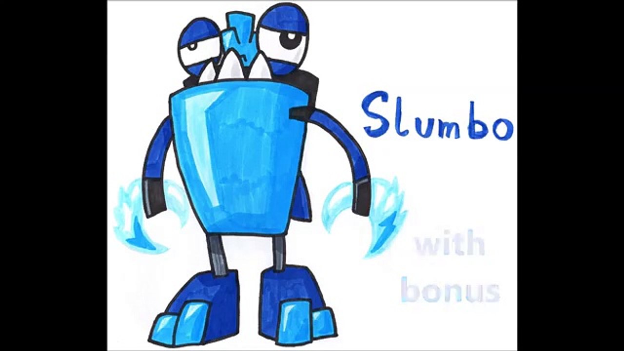 How To Draw Slumbo from Mixels ✎ YouCanDrawIt ツ 1080p HD