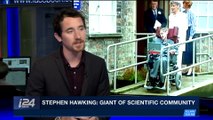 i24NEWS DESK | British scientist Stephen Hawking dead at age 76 | Wednesday, March 14th 2018