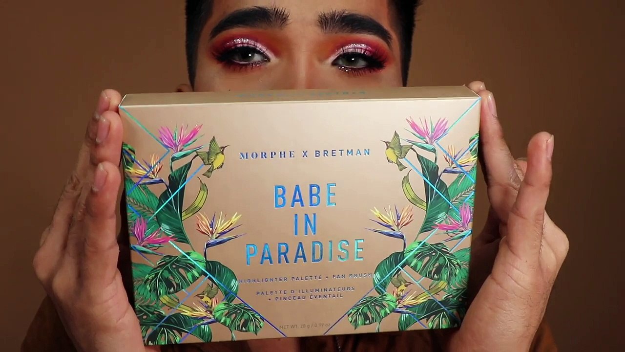 OMG! BABE IN PARADISE  | MORPHE X BRETMAN ROCK HIGHLIGHTER PALETTE