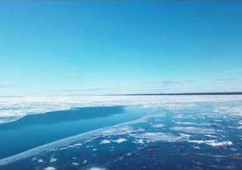Drone Footage Shows Beauty of Straits of Mackinac
