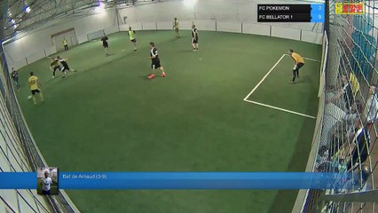 But de Arnaud (3-9) - FC POKEMON Vs FC BELLATOR 1  - 13/03/18 20:00 - LIGUE 2 - Poitiers Game Parc