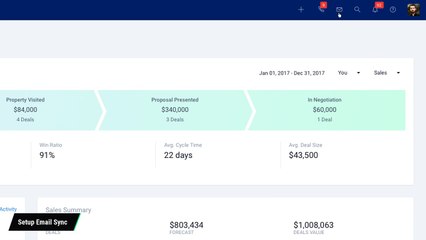 Full Email Sync (Two Way Sync) in Salesmate CRM