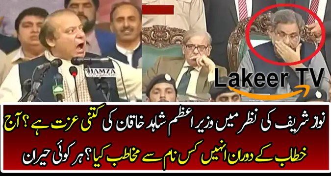 Nawaz Sharif Did Great Insult of Shahid Khaqan Abbassi