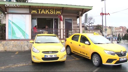 Tehdit açıklamaları taksicileri birbirine düşürdü