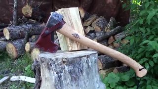 Gransfors Bruks - Small Forest Axe review and demonstration
