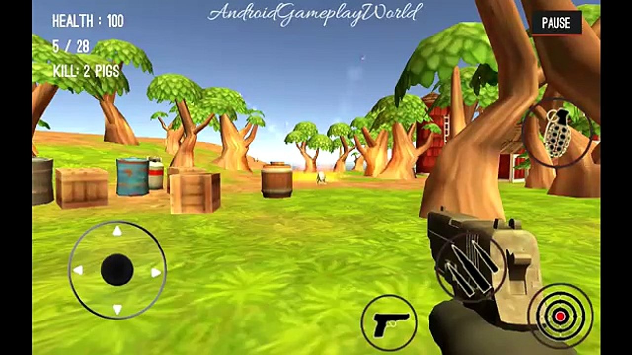 Wild Zoo Animals Hunting City Android Gameplay #1