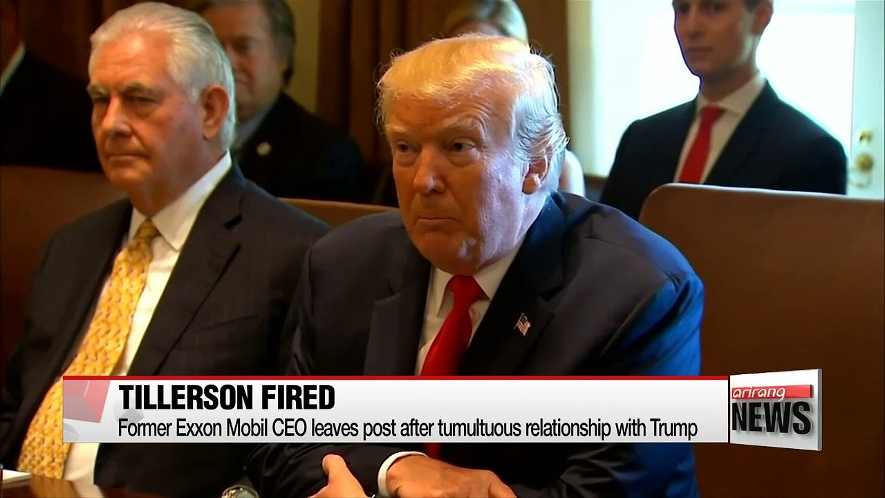 Trump fires Tillerson... bringing disarray to Washington and Seoul over North Korea