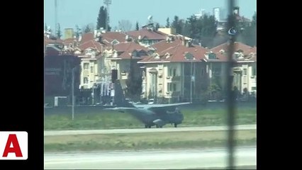 İran�da düşen Türk uçağında hayatını kaybedenlerden 10’unun cenazesi İstanbul’a getirildi