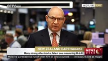 Many strong aftershocks felt in New Zealand