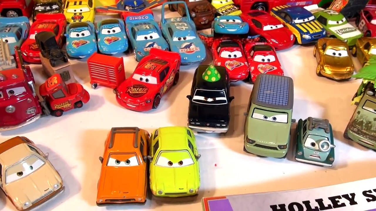 Pixar Cars Charer Encyclopedia Professor ZZZZ and Sir Miles Axlerod