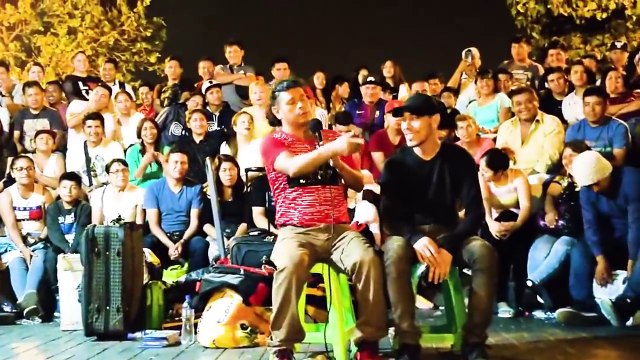 El Mono Pavel y El Venezolano 2018 Comicos Ambulantes Chabuca Granda 2018