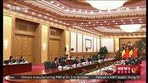 Premier Li welcomes Belgian PM in Beijing