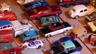 Dinky & Corgi, Matchbox Car Collection - Attic find! + Cool 50s Chevy Diorama!