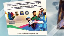Cricket Tips for Nidahas Tri-Series