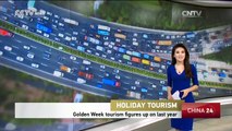 Golden Week tourism figures up on last year