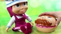 Dentysta - Play-Doh & Masza i Niedźwiedź & Kinder Niespodzianka Maxi - Bajki dla dzieci
