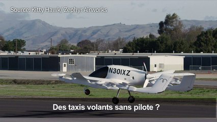 Le gourou de Google teste des taxis volants en Nouvelle-Zélande