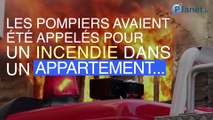 Appelés pour un incendie, les pompiers font une sordide découverte