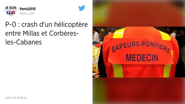 Pyrénées-Orientales. Deux morts dans un accident d'hélicoptère.