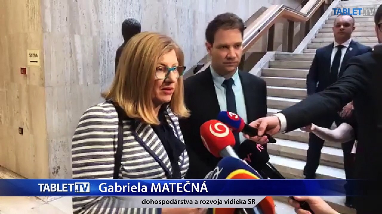 ZÁZNAM: Brífing ministerky pôdohospodárstva G. Matečnej