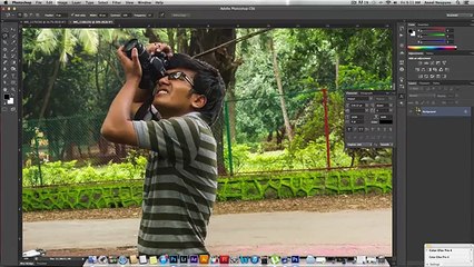 Photoshop Tutorial: Miniature Self Portrait