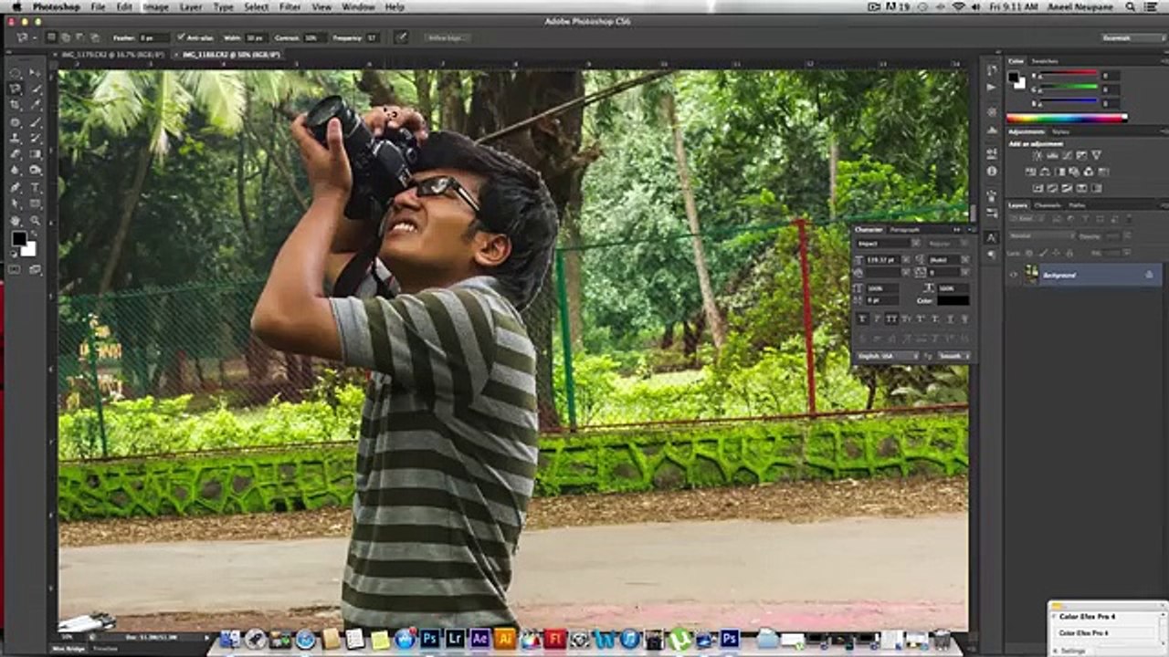 Photoshop Tutorial: Miniature Self Portrait