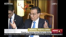 Premier Li Keqiang meets Merkel in Beijing