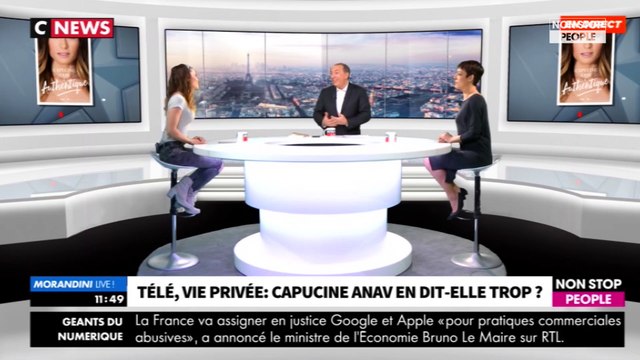 Morandini Live – Capucine Anav : ruptures, fils de, elle se confie sur sa vie privée (vidéo)