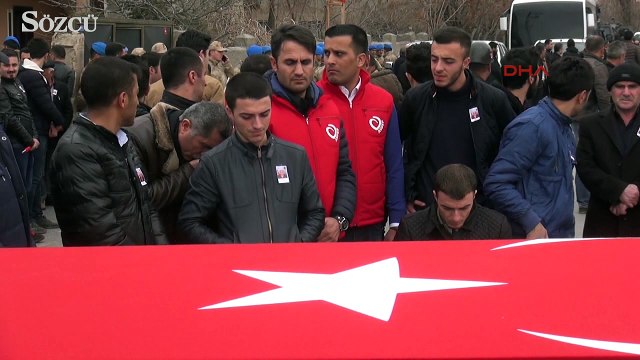 Şehit babaya son bakış