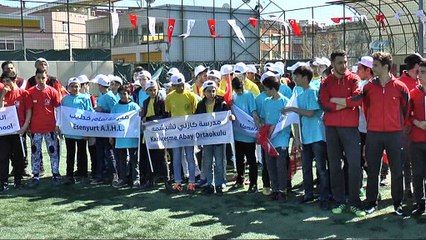 3’üncü Suriyeli Çocuklar Futbol Turnuvası start aldı