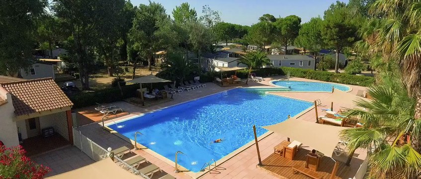 Camping avec Parc Aquatique - Blue Bayou - Vendres Plage - Hérault - Languedoc
