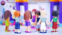 Kurs tańca w Centrum Sportu Mii - Bajka po polsku z klockami Lego friends odc.12 4k
